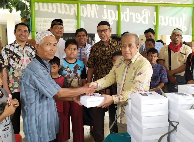 Ketua Umun YMPP Ramaikan Sedekah Jumat KJMNI Kementerian Pertanian